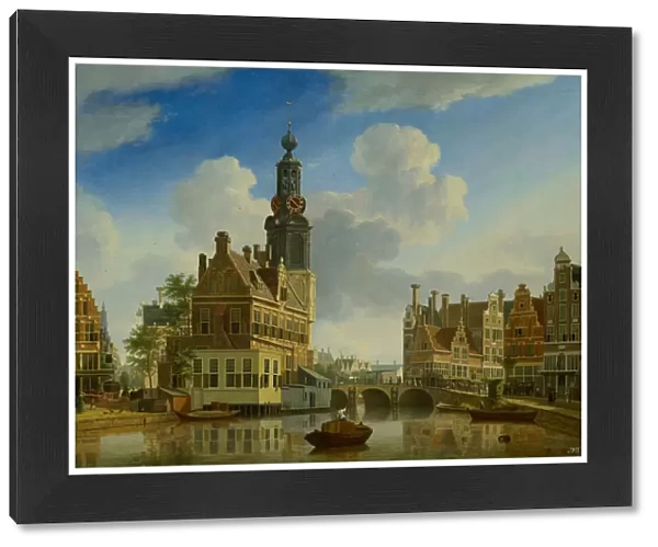 The Munt Tower viewed from Singel, 1751 (oil on panel)