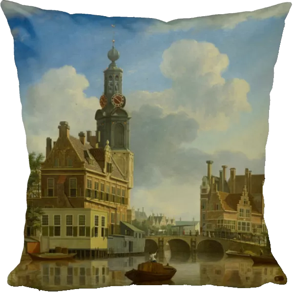 The Munt Tower viewed from Singel, 1751 (oil on panel)