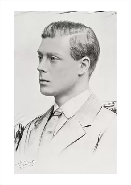 Prince Edward, future Edward VIII, later Duke of Windsor