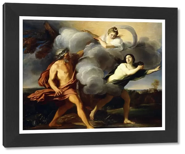 Alpheus and Arethusa, (oil on canvas)