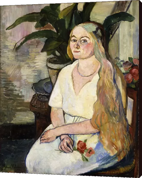 Portrait of Germaine Utter, 1922 (oil on canvas)