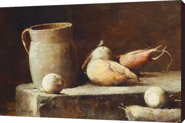 The Root Cellar, 1884 (oil on canvas)