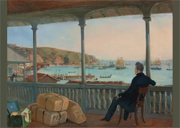Valparaiso, 1841 (oil on canvas)