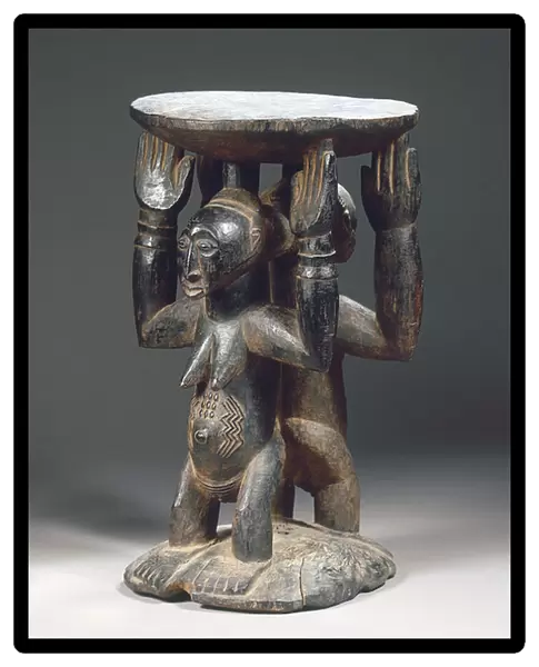 Luba Hemba stool (wood)