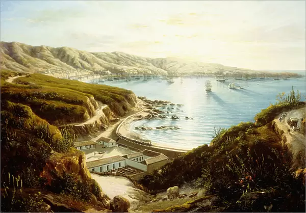Valparaiso, 1862 (oil on canvas)