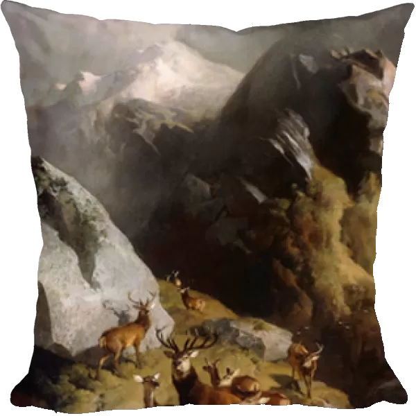 The Deer Pass, c. 1852 (oil on canvas)