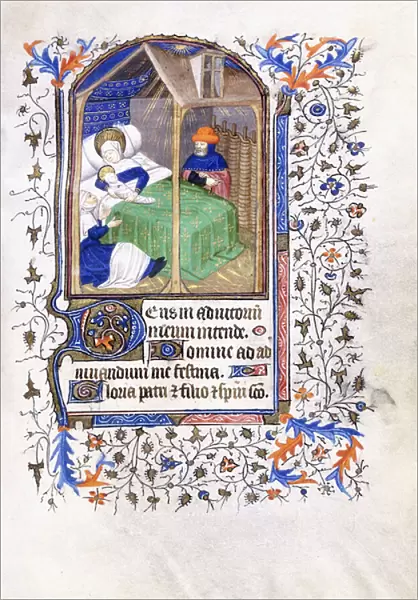 Nativity, c. 1430-1440 (paint and ink on vellum)