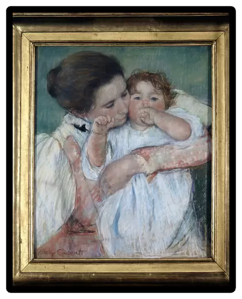 Mother and child - by Mary Cassatt, Musee d Orsay