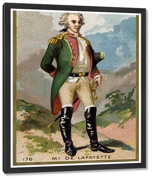 Portrait of the Marquis de Lafayette (Lafayette) (1757 - 1834)