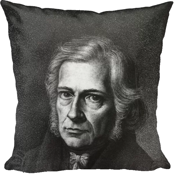 portrait of Friedrich Daniel Ernst Schleiermacher. German philosopher and theologian