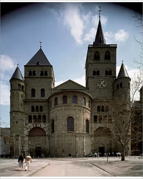 View of the Cathedral of Trier, 11th-12th century (photography)