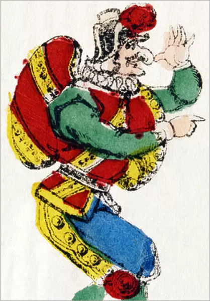 Polichinelle (character of the commedia dell arte, native of Naples)