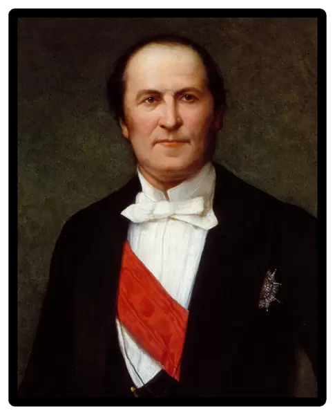 Portrait of Baron Eugene-Georges Haussmann, Prefet of Paris (1809-1891)'