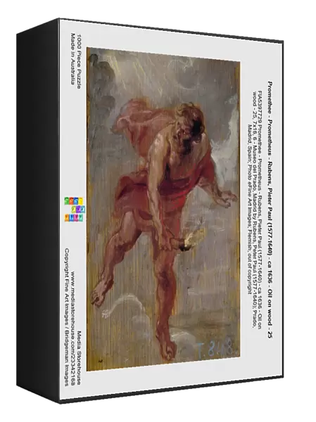 Promethee - Prometheus - Rubens, Pieter Paul (1577-1640) - ca 1636 - Oil on wood - 25