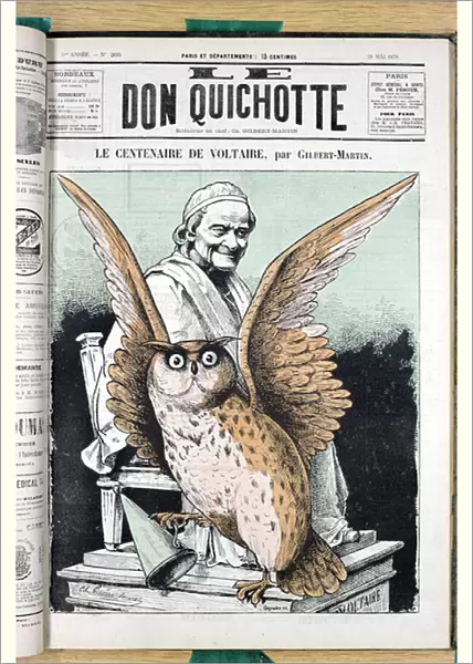 Cover of 'The Don Quixote', number 205, Satirique en Colours