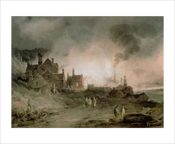 Bedlam Furnace, Madeley Dale, Shropshire, 1803