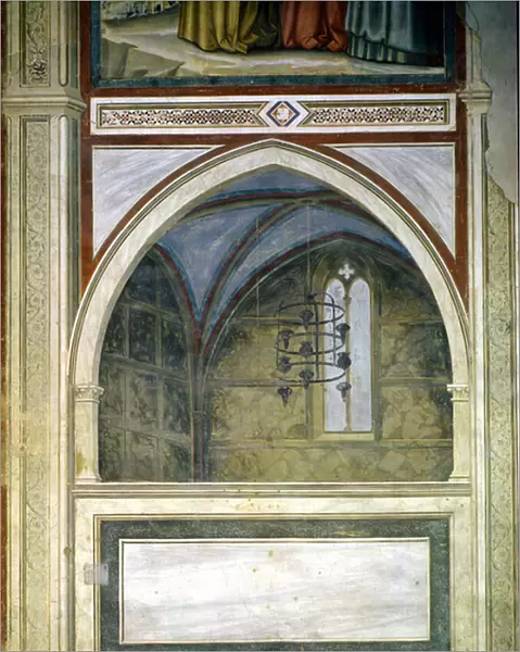 Gothic Architecture, c. 1305 (fresco)