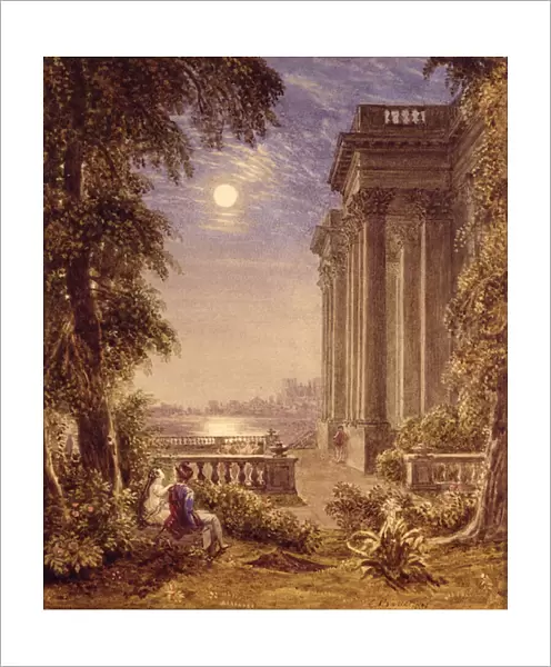 Lovers by Moonlight, 1831 (w  /  c)