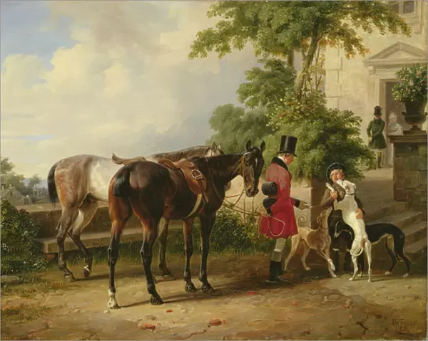 The Groom, 1836 (oil on canvas)