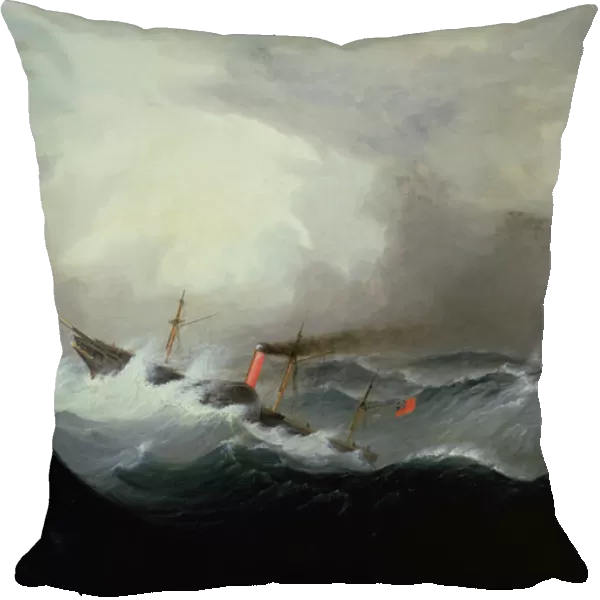 S.s Britannia, 1842 (oil on canvas)