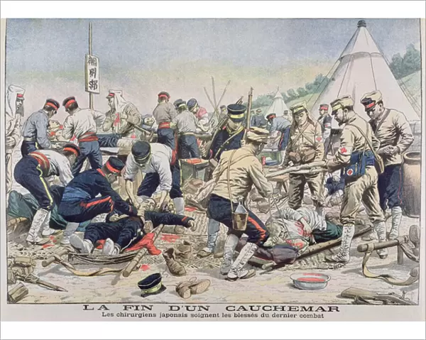 Surgeons from the Japanese Red Cross, from Le Petit Journal