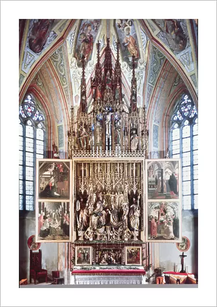 The St. Wolfgang Altarpiece (second opening) 1471-81 (photo)