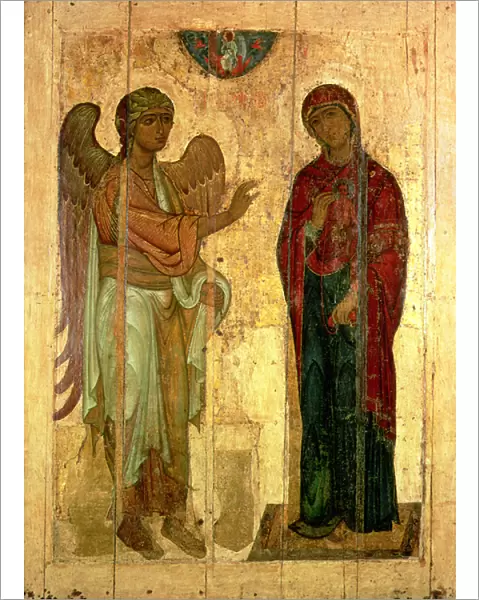 The Ustiug Annunciation, c. 1130-40 (tempera on panel)