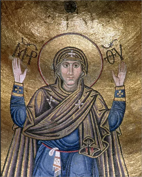 The Virgin Orans, c. 1050 (mosaic)