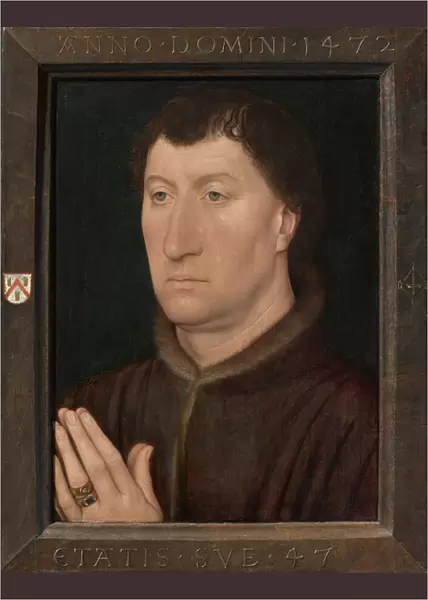 The Canon Gilles Joye, 1472 (tempera & oil on panel)