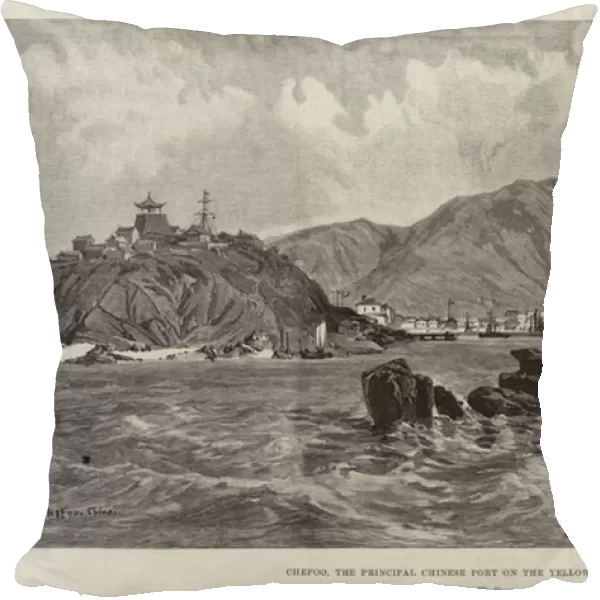 Chefoo, the Principal Chinese Port on the Yellow Sea (engraving)