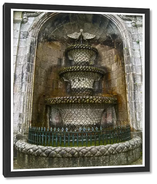 Pelican Fountain, Santuario de Nossa Senhora dos Remedios, Lamego, Portugal 1738 (stone)