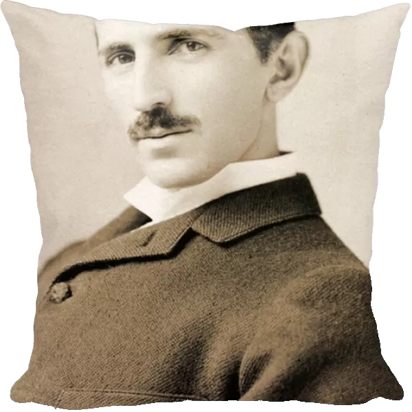 Portrait of Nikola Tesla, 1890 (photo)
