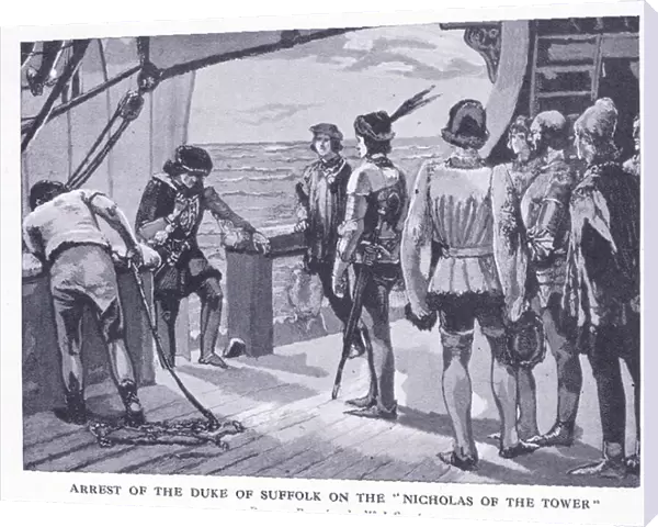 Arrest of the Duke of Suffolk on the Nicholas of the Tower