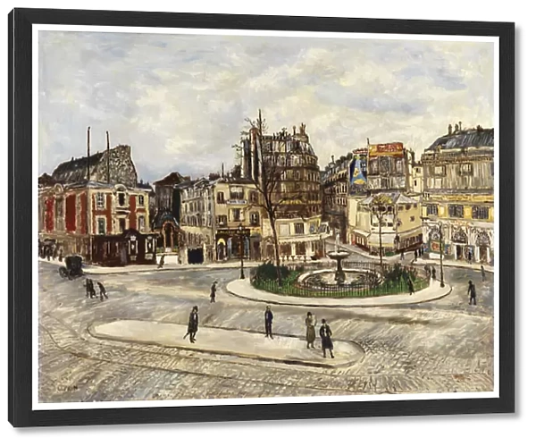 La Place Pigalle, c. 1924 (oil on canvas)