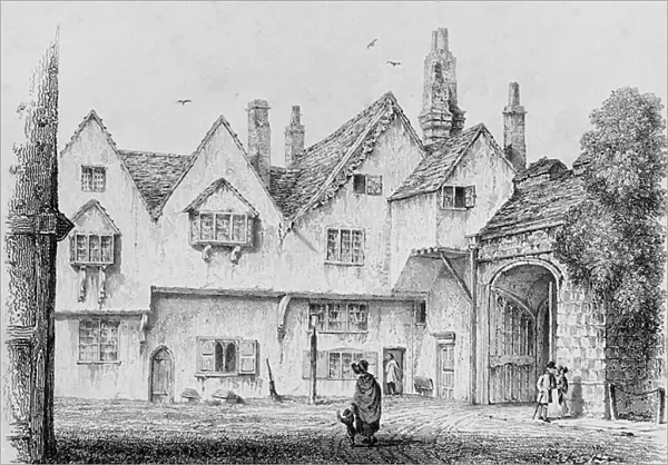 Cheney Court Winchester, c. 1830 (engraving)