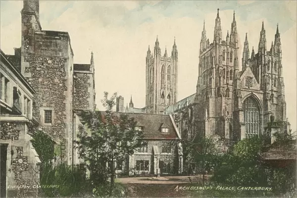 Archbishops Palace, Canterbury (colour photo)