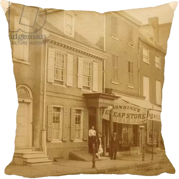 Donnellys Hotel, 4th Street at Pine, c. 1860 (albumen print)