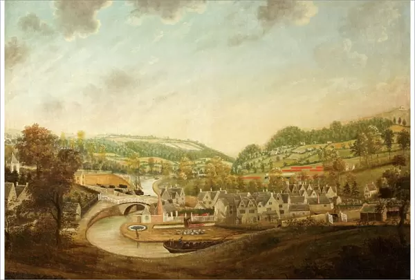 Wallbridge, Gloucestershire, c. 1790 (oil on canvas)