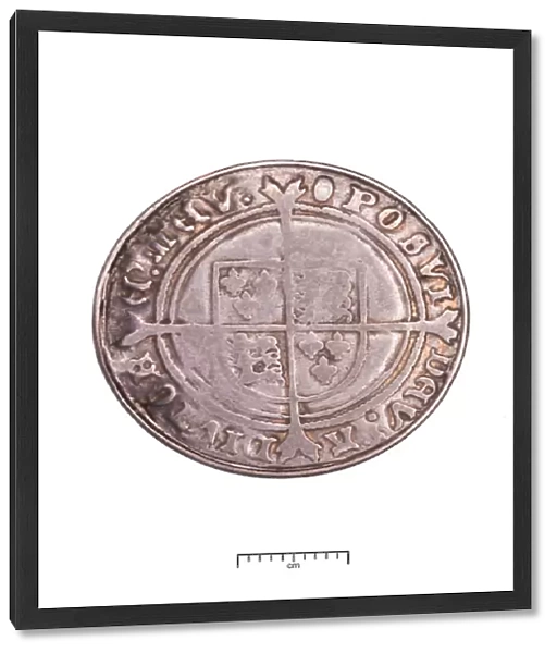 Shakespeare  /  Edward VI, Shovelboard Piece, c. 1550 (metal)