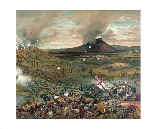 Battle of Mission Ridge, Nov. 25th, 1863 - presented with the compliments of