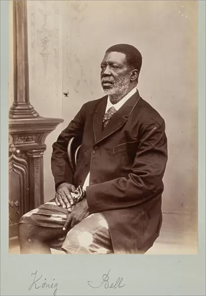 King Bell, Chief Ndumba Lobe, 1890s (gelatin silver print)