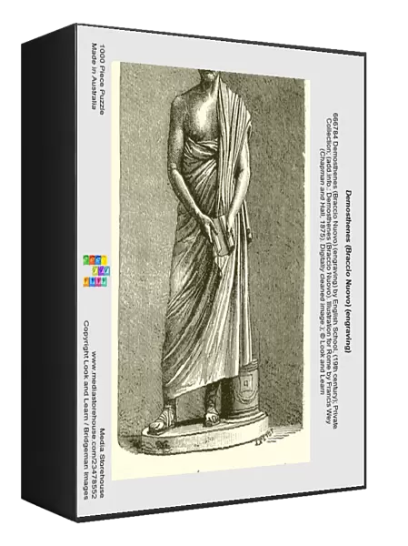 Demosthenes (Braccio Nuovo) (engraving)