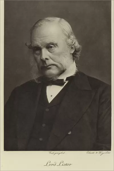 Joseph Lister (b  /  w photo)
