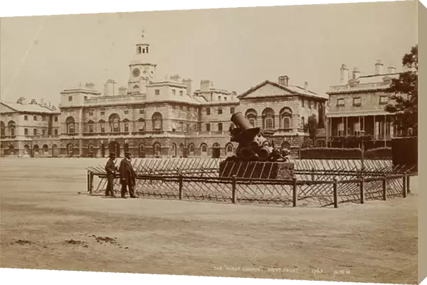 General view of the Horse Guards Parade (b  /  w photo)