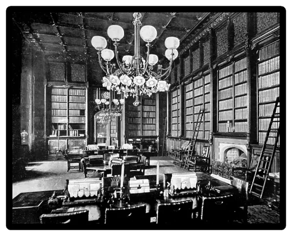 House of Commons Library, London, 1890 (photo)