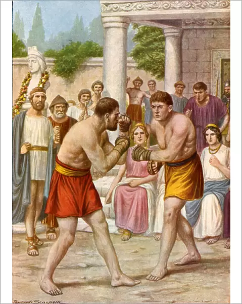 Etruscan boxers