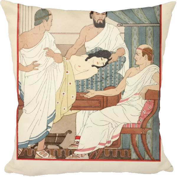 Consulting with other doctors, illustration from The Works of Hippocrates