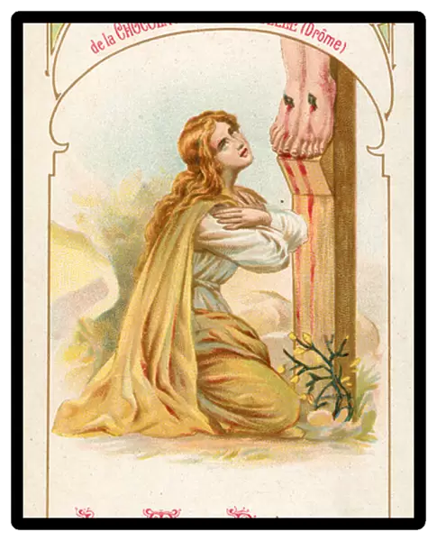 July, month of St Mary Magdalene (chromolitho)