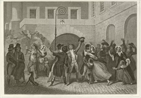 Moderates released (engraving)