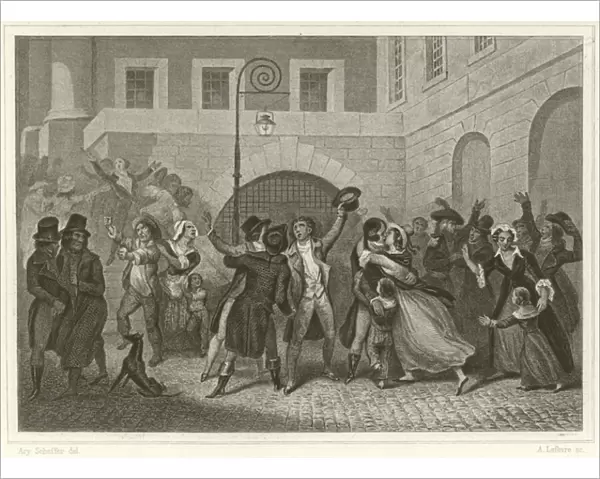 Moderates released (engraving)